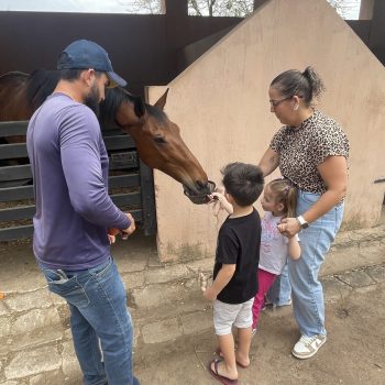 O Horsoul oferece atendimentos gratuitos para crianças com deficiência e que vivem em contexto de vulnerabilidade social